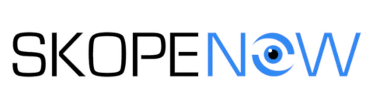 Skope Now logo.