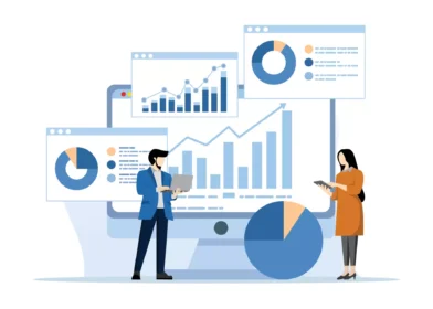 Business using data-powered solutions to improve their marketing strategies