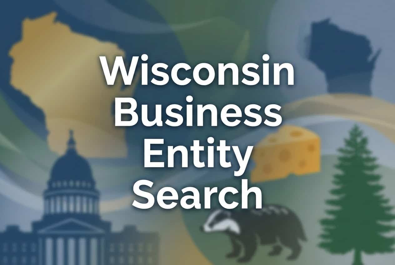 Wisconsin Business Entity Search to Verify Companies