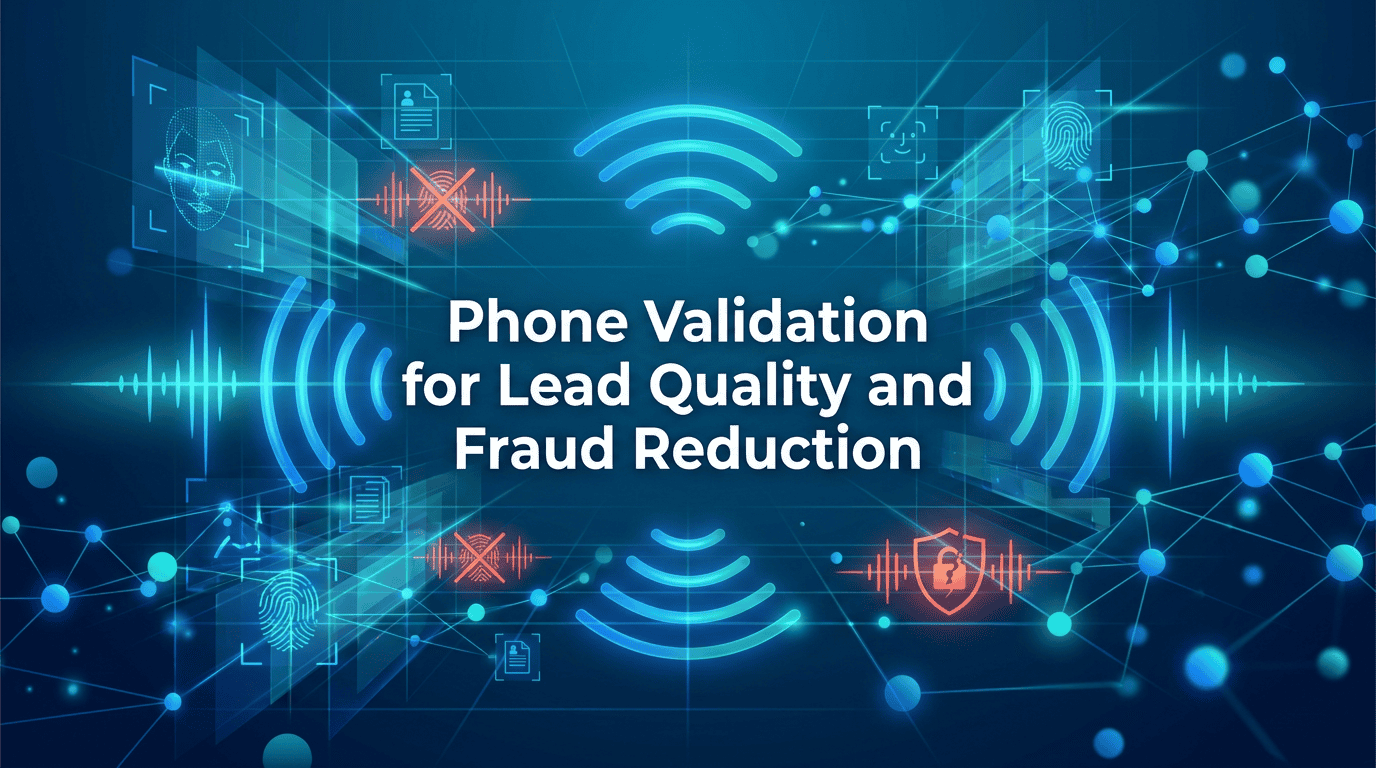 Phone Validation for Lead Quality and Fraud Reduction
